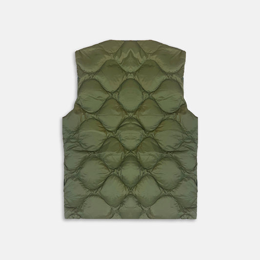 Gilet doudounne kaki