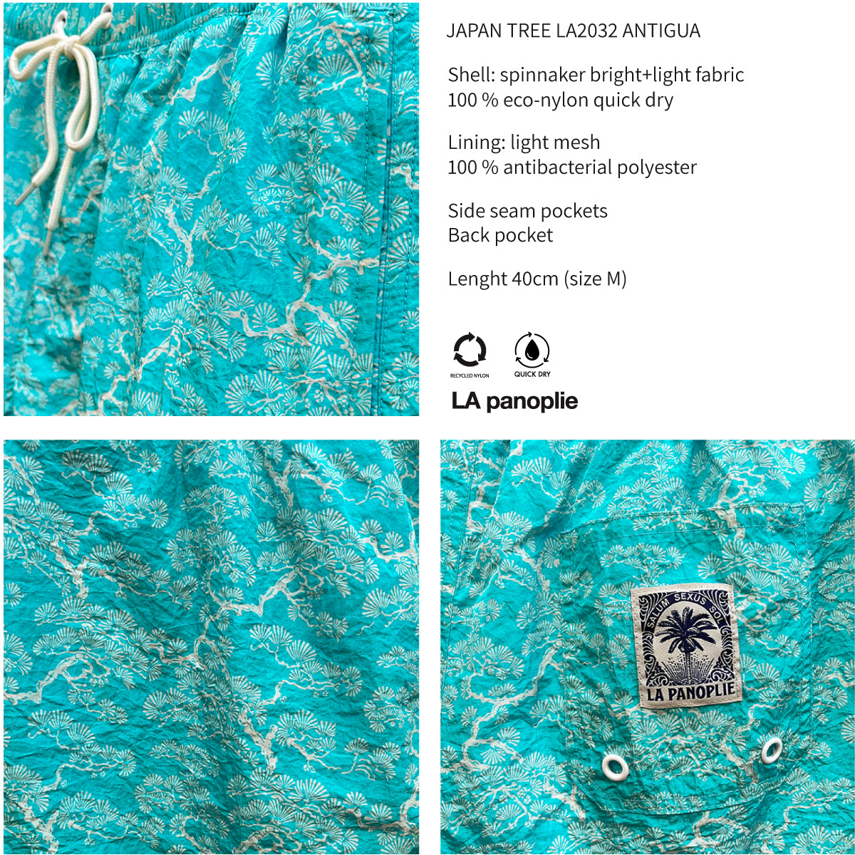 Maillot japan tree lagon