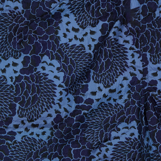 Maillot pivoine indigo