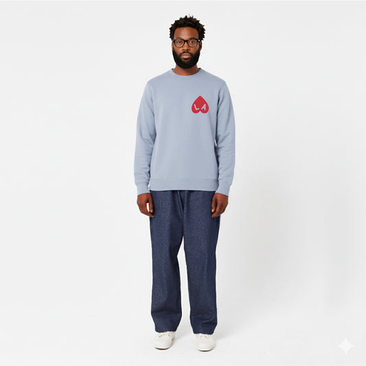 Powder Heart Sweatshirt