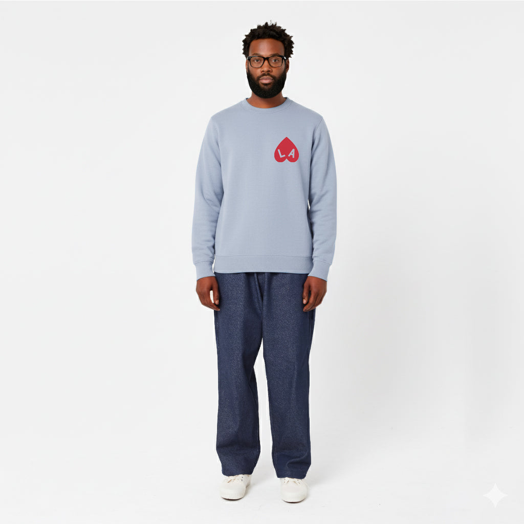 Powder Heart Sweatshirt