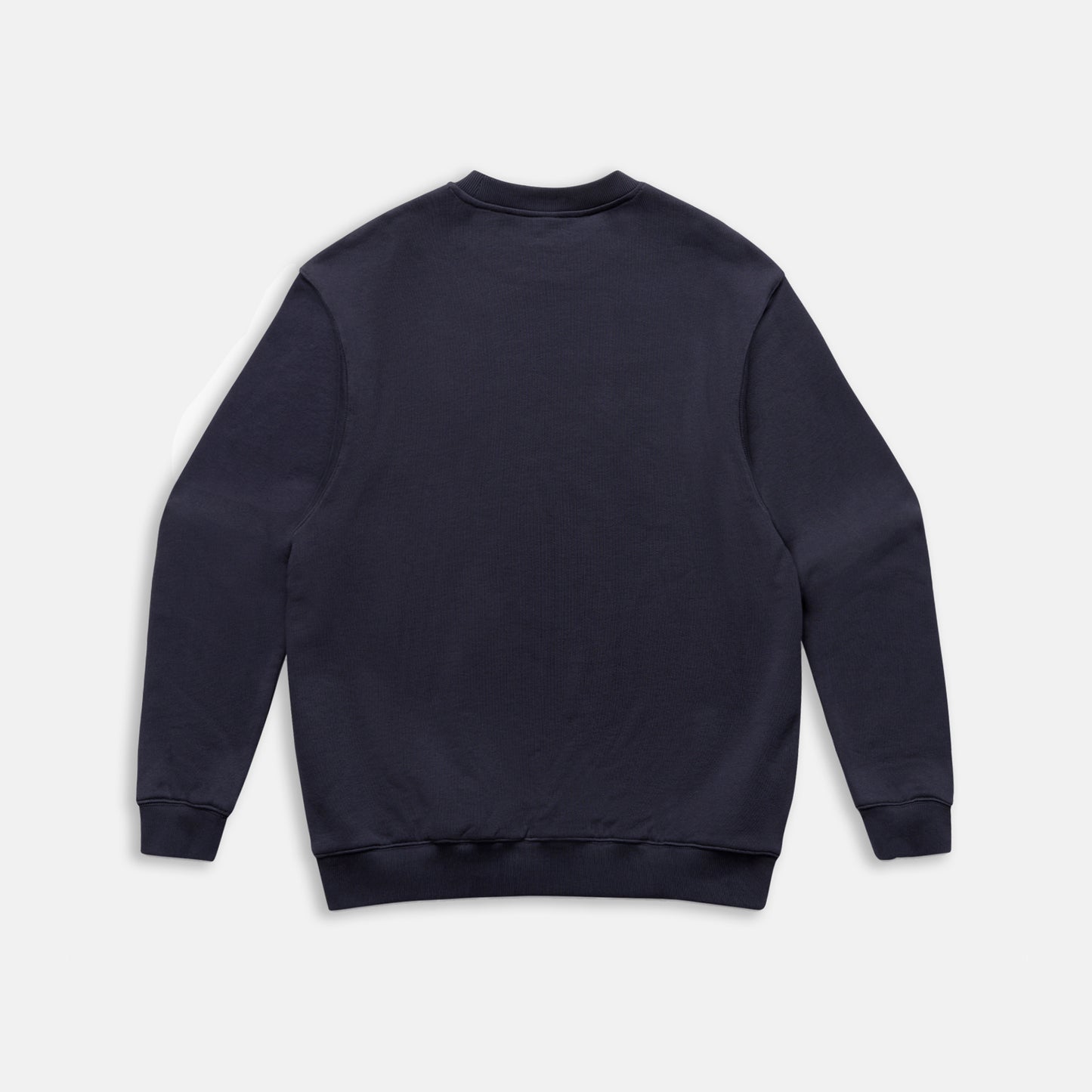 Crew neck sweatshirt, heavy navy