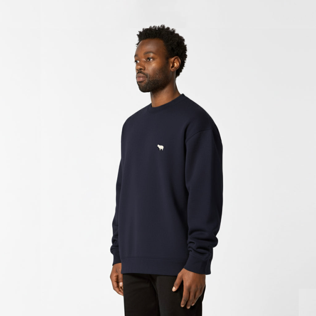 Standard navy crew sweatshirt