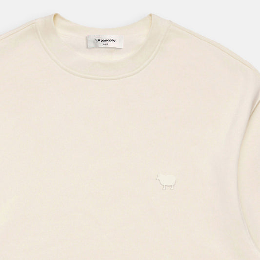 Sweat crew standard écru
