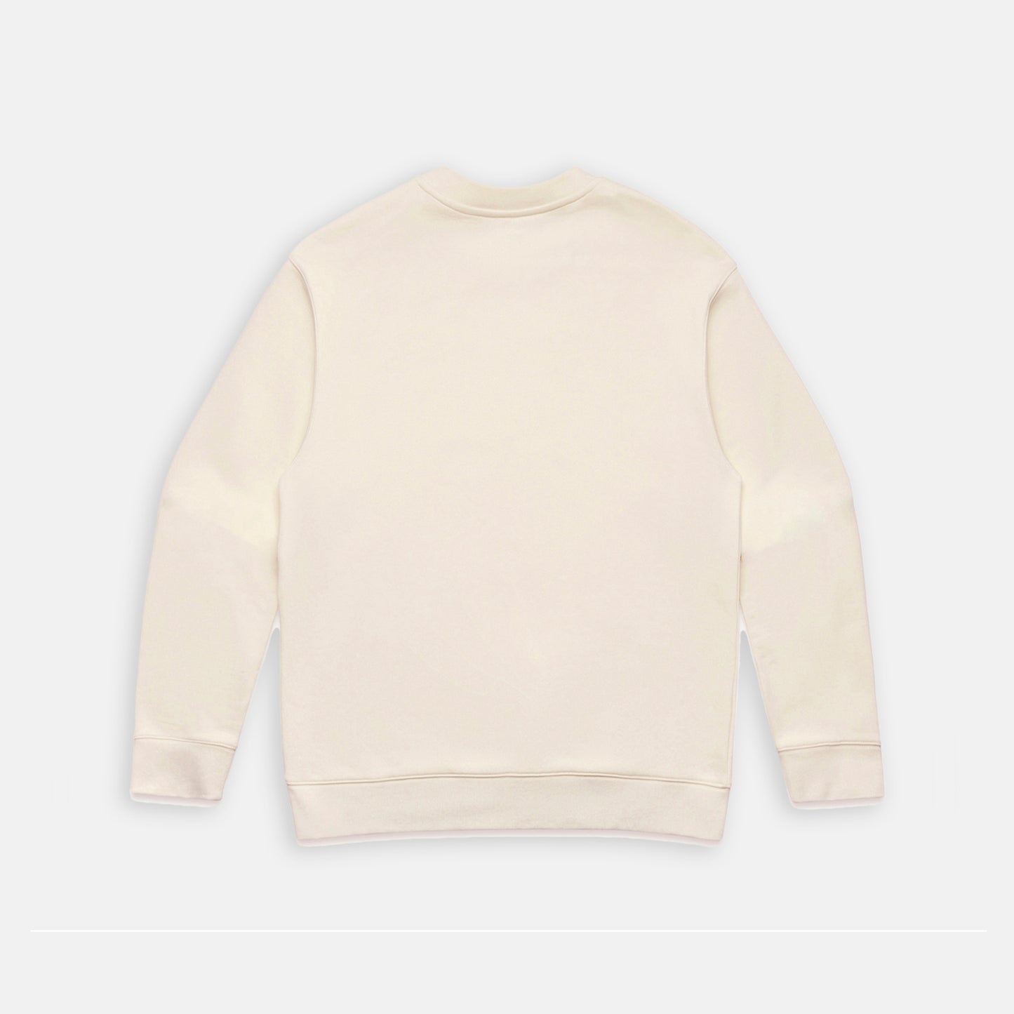 Ecru heart sweatshirt
