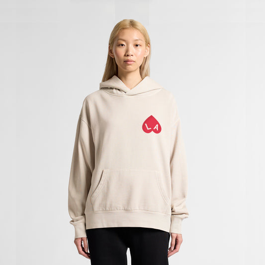 Sweat girl hood ecru