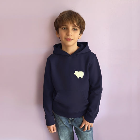 Sweat kids hood navy