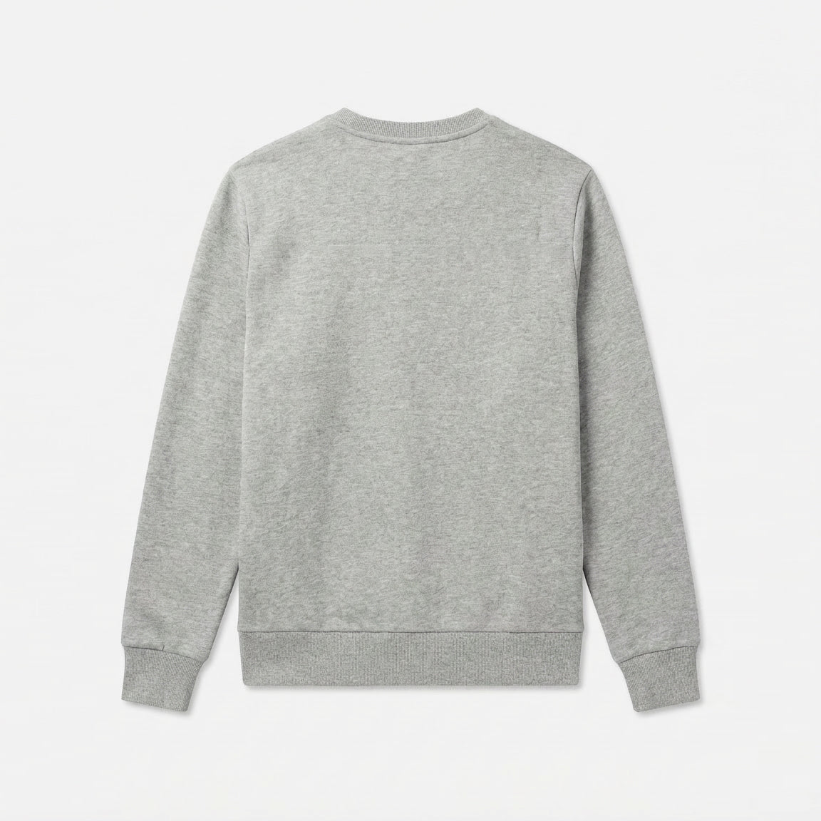 Sweat crew heavy gris chiné