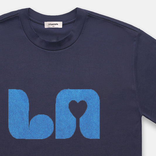 Tee LA navy