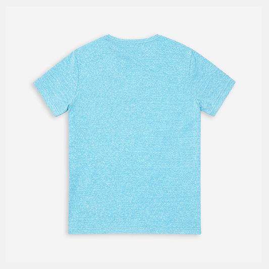 Tee chiné blu