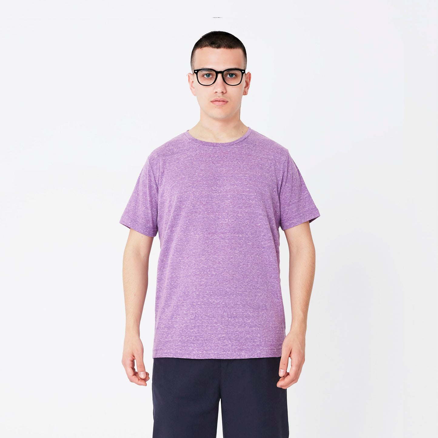 Tee chiné violet