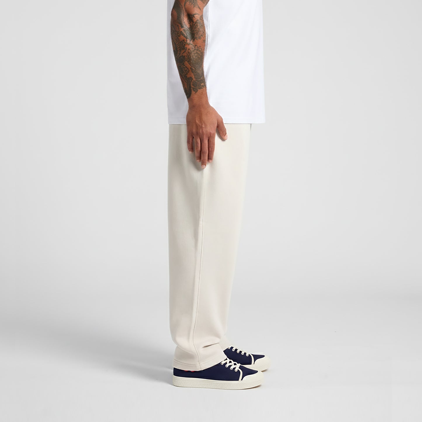 Relaxed jogging ecru