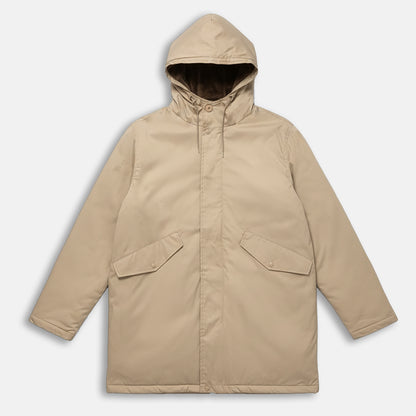 Parka coton beige