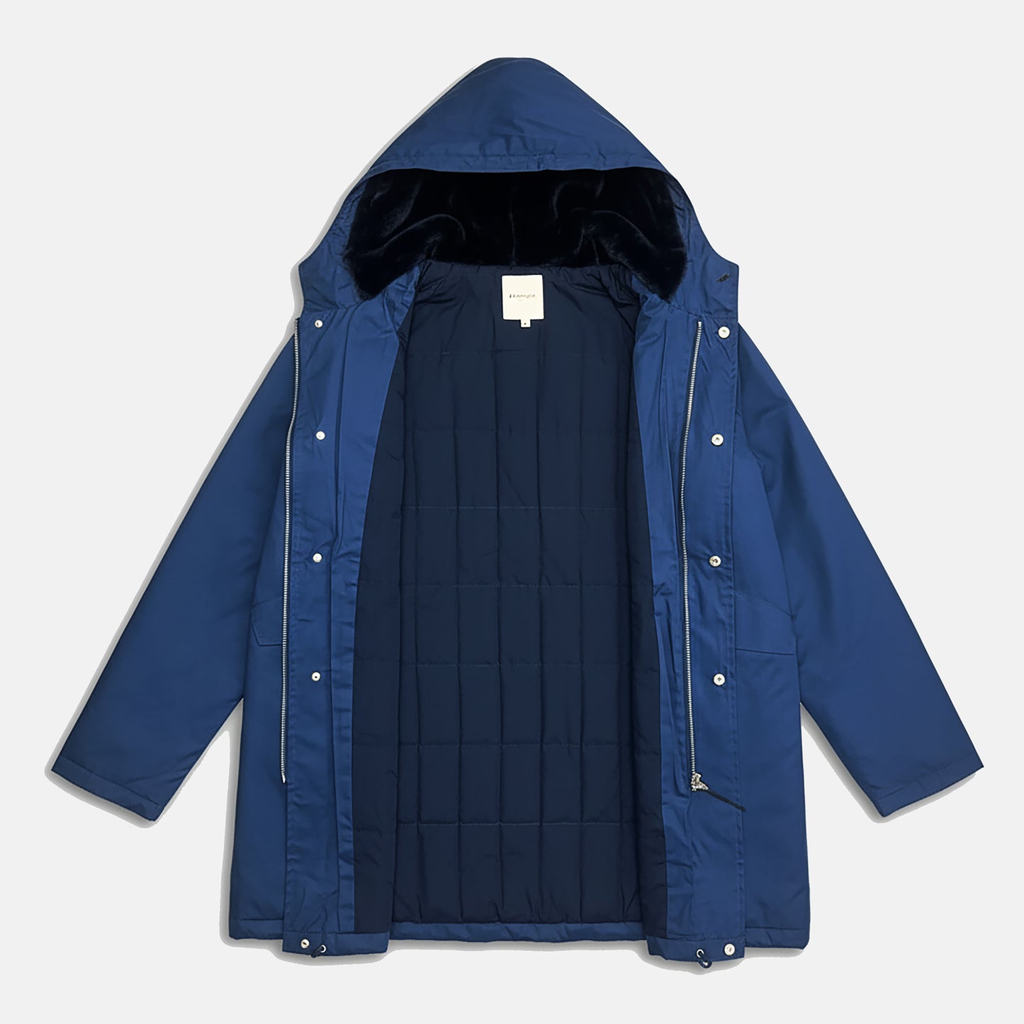 Parka coton blue