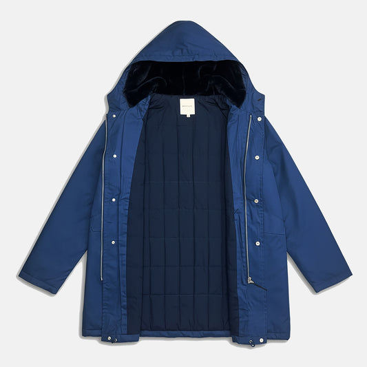 Parka coton blue