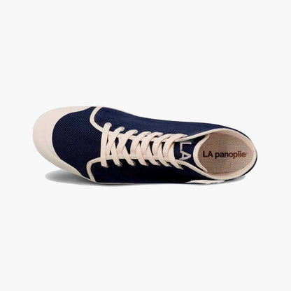 Basket high coeur navy