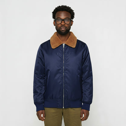 Blouson bomber navy