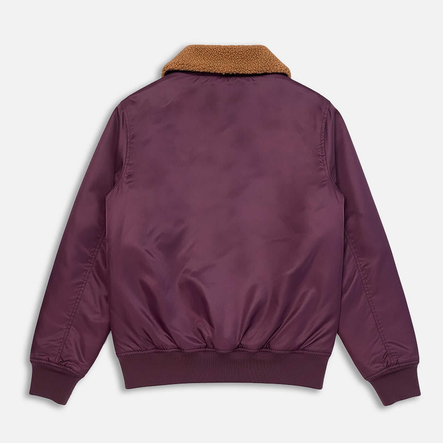 Blouson bomber bordeaux