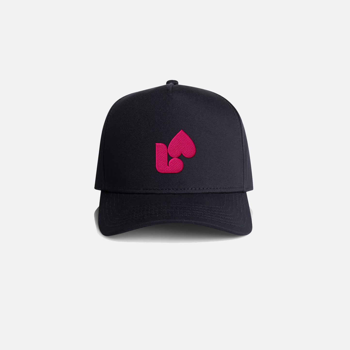 Casquette coeur navy