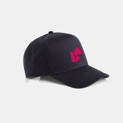 Casquette coeur navy