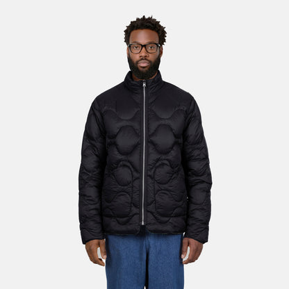 Black puffer jacket