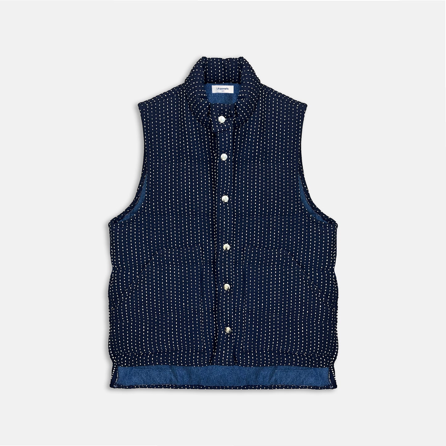 Gilet doudoune indigo