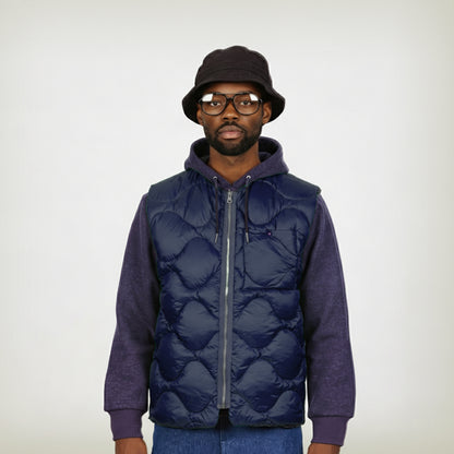 Gilet doudounne navy