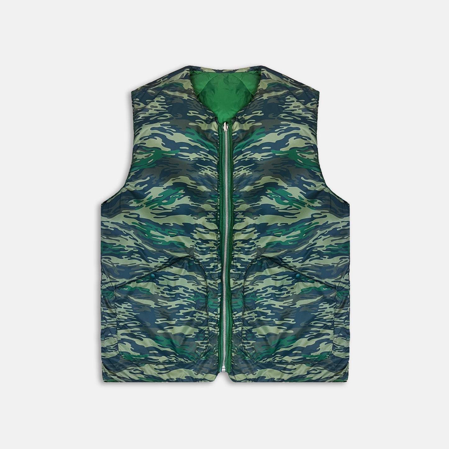 Gilet doudounne gazon