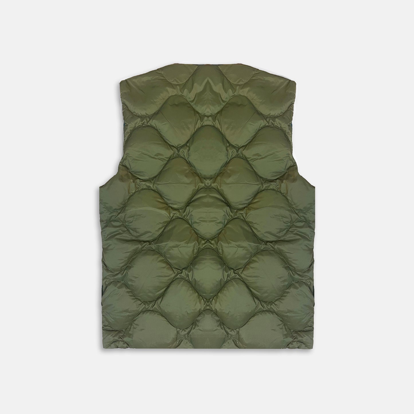 Gilet doudounne kaki