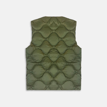 Gilet doudounne kaki