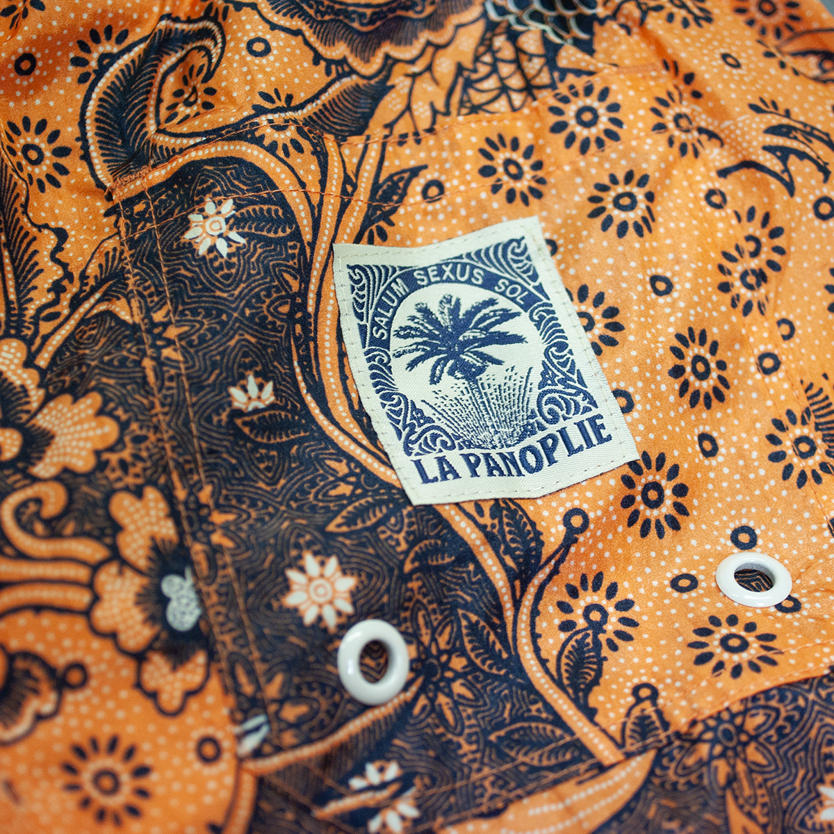 Orange Bali swimsuit 