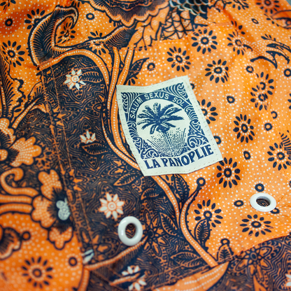 Orange Bali swimsuit 