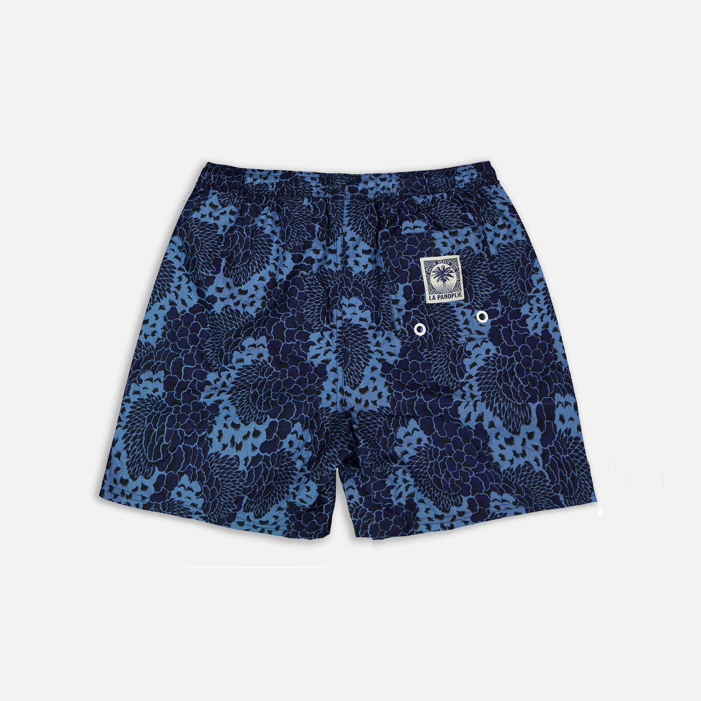 Maillot pivoine indigo