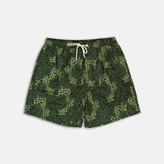 Maillot pivoine kaki