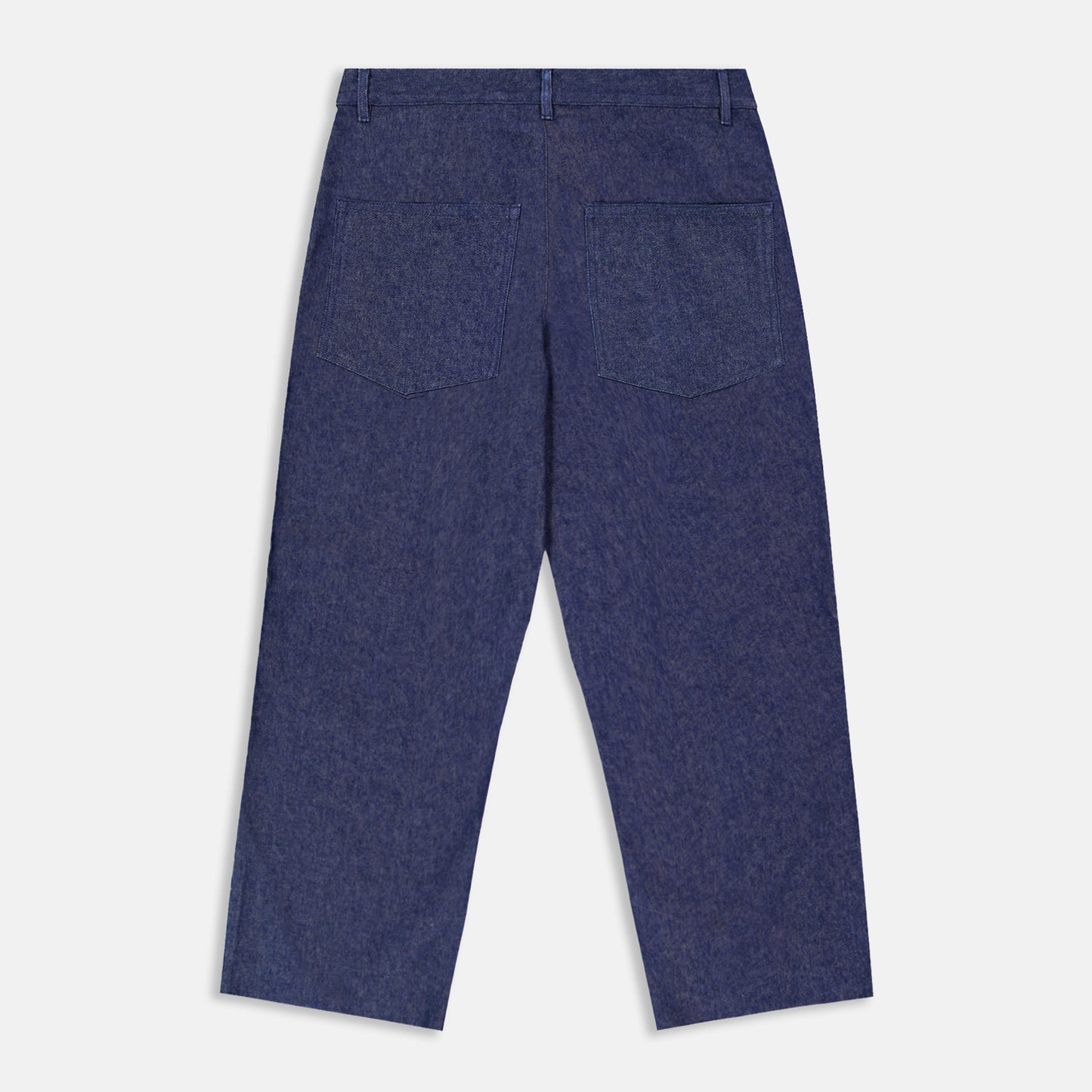 Wide denim pants