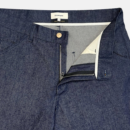 Pant denim brut