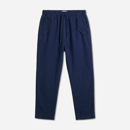 Indigo canvas pants