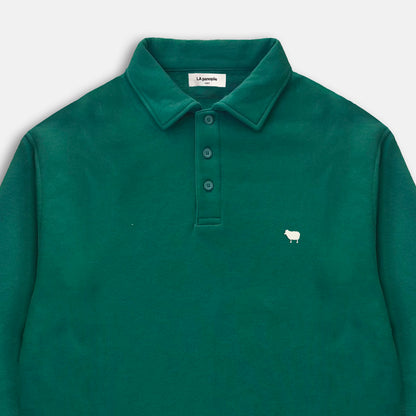 Sweat polo vert
