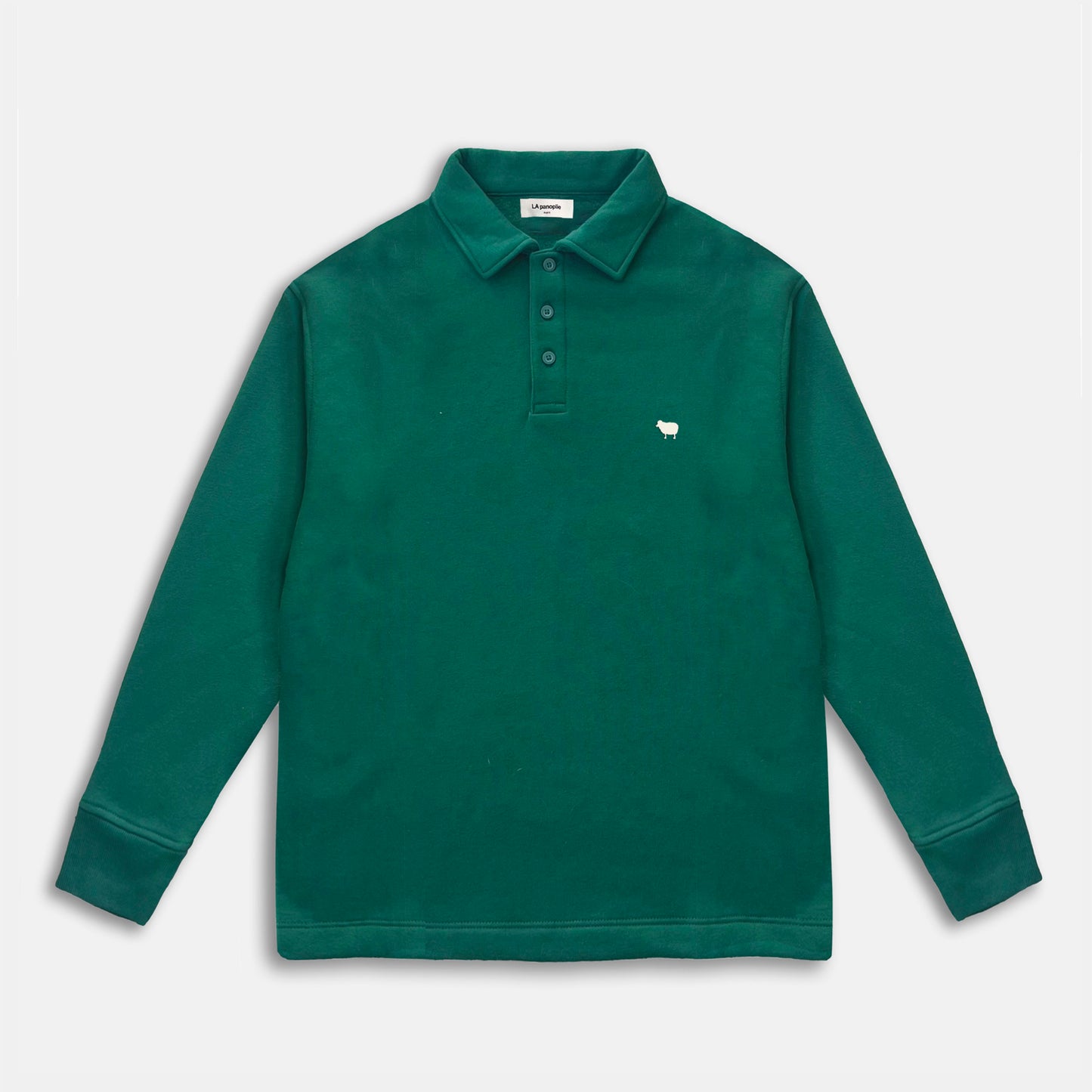 Sweat polo vert