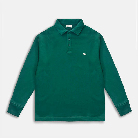 Sweat polo vert