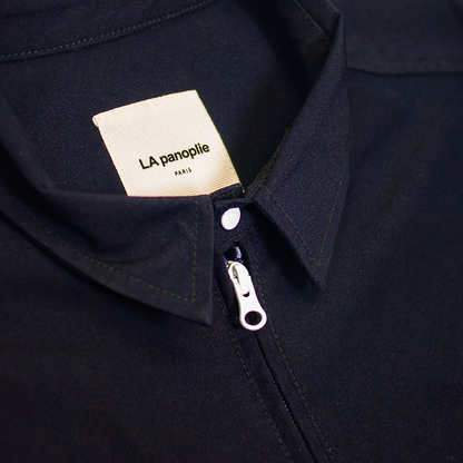 crepe overshirt