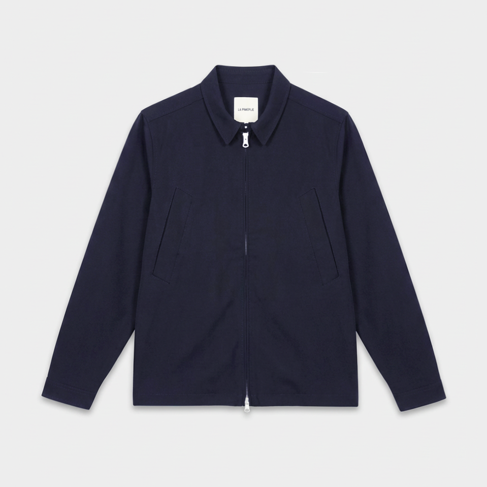 crepe overshirt