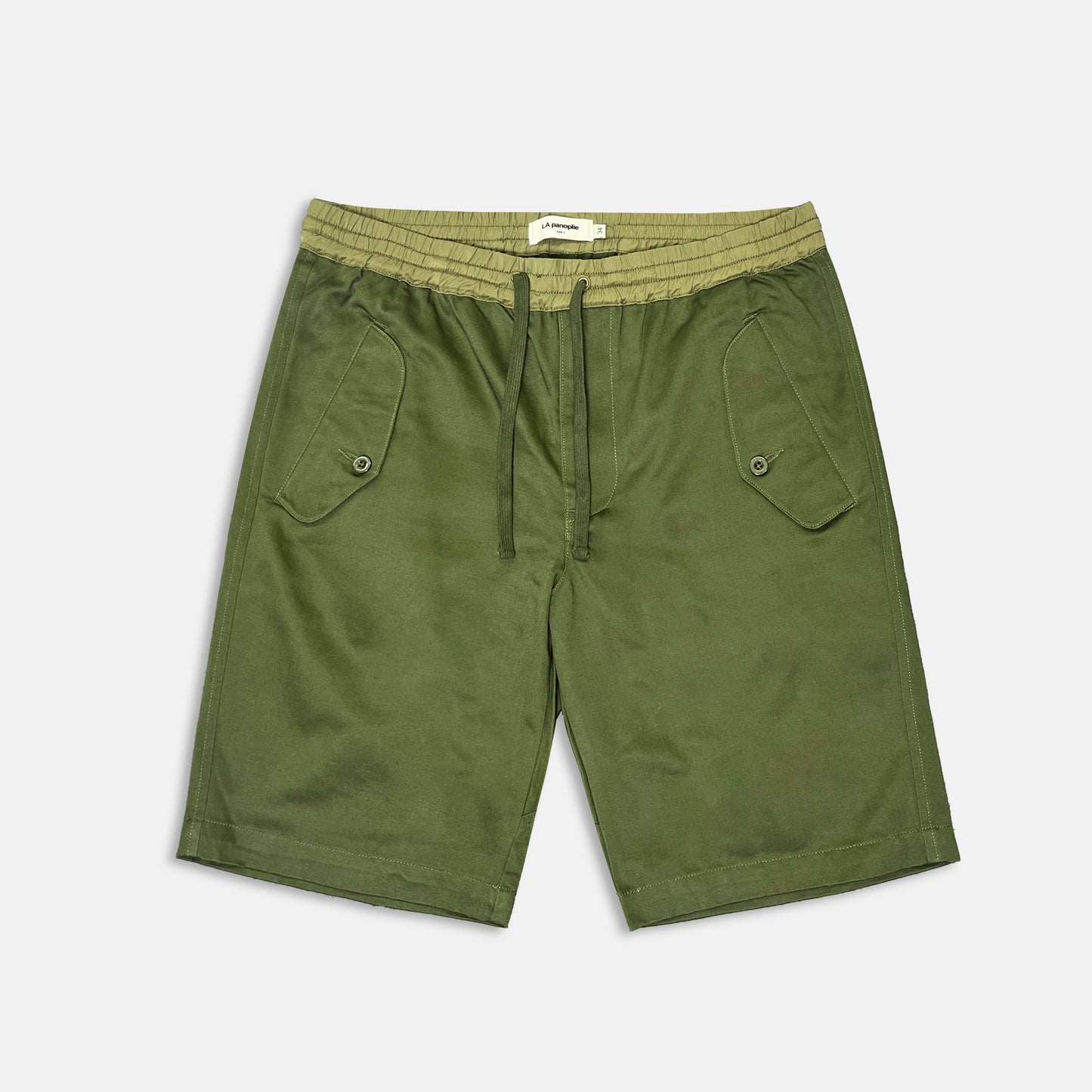 Bermuda militaire kaki