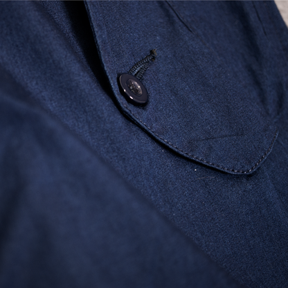 Indigo canvas pants