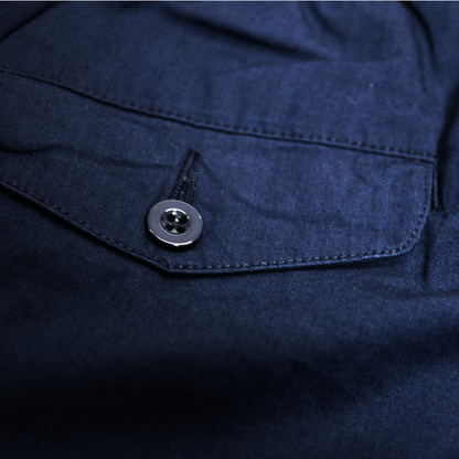 Indigo canvas pants