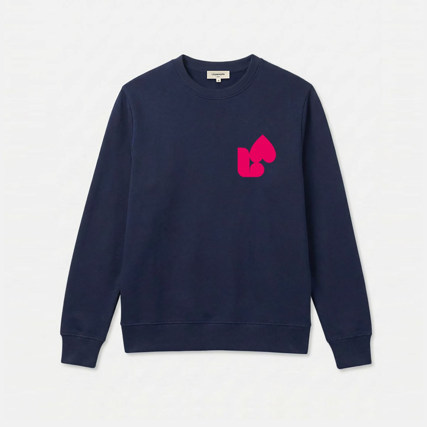 Sweat LA coeur navy