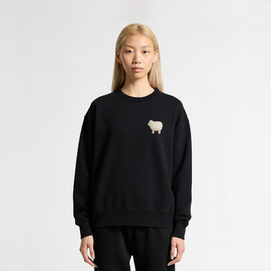 Sweat girl sheep noir