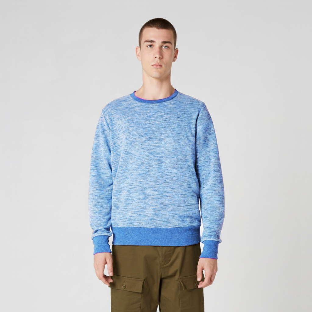 Blue heather sweatshirt