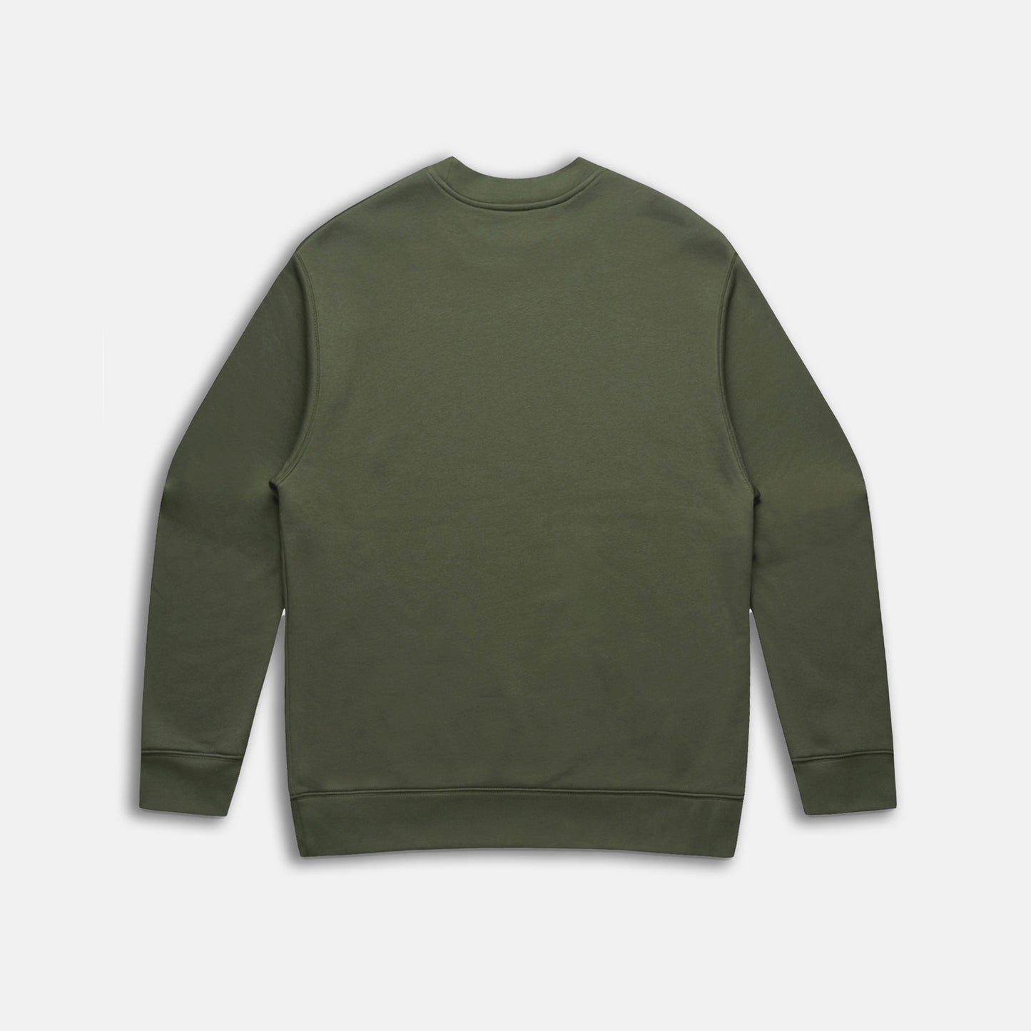 Khaki heart sweatshirt 