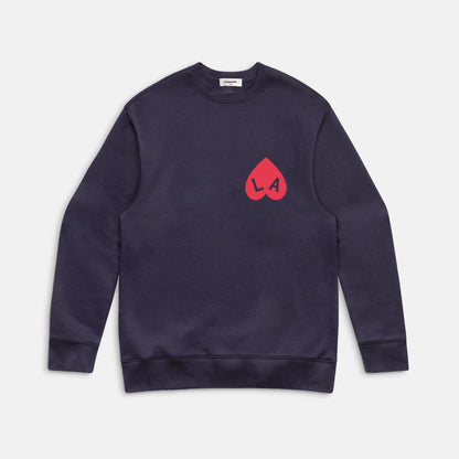 Sweat coeur navy